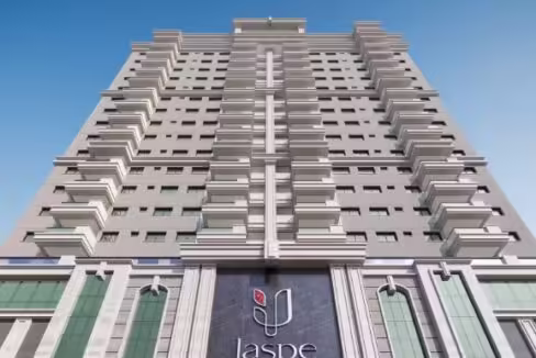 Fachada do Edifício Jaspe Residence - Itapema