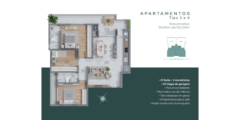 Silhueta 18 da propriedade