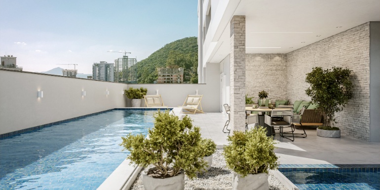 Cenário 9 do Edifício Lago Louise localizado em Itajaí