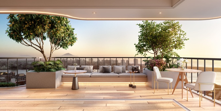 Cenário 9 do Edifício Laguna 182 localizado em Itajaí