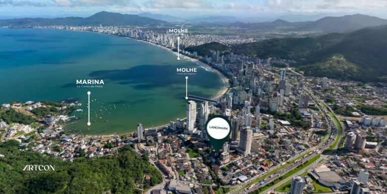 Paisagem 6 do Edifício Landmark localizado em Itapema