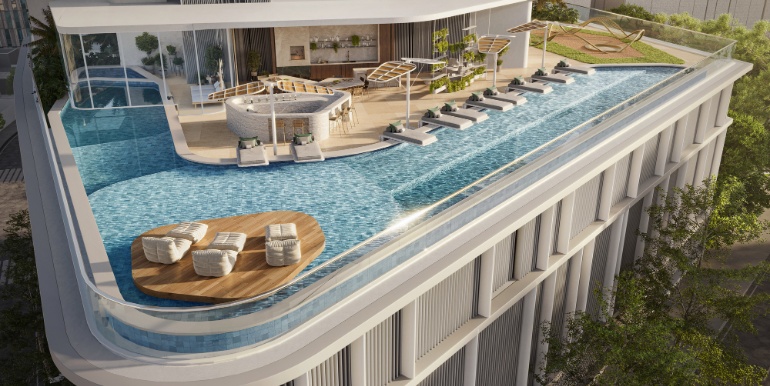 Panorama 8 do Ed. Landmark situado em Itapema