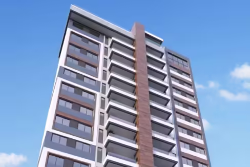 Fachada do Edifício L’Aquamarine - Itajaí