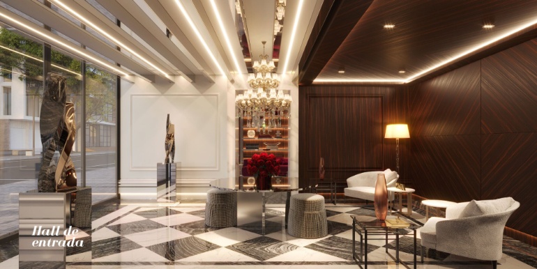 Silhueta 18 do Edifício Latitude Residences localizado na Meia Praia, Itapema