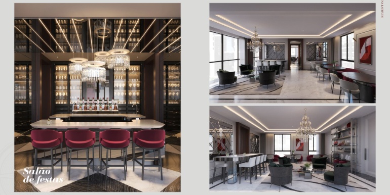 Visual 12 do Ed. Latitude Residences situado na Meia Praia, Itapema