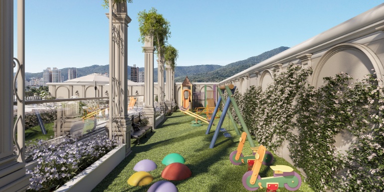 Projeção 15 do  Le Jardin em Itapema