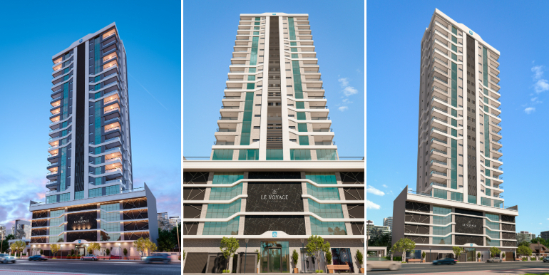 Foto 1 do Edifício Le Voyage Residence - Meia Praia, Itapema