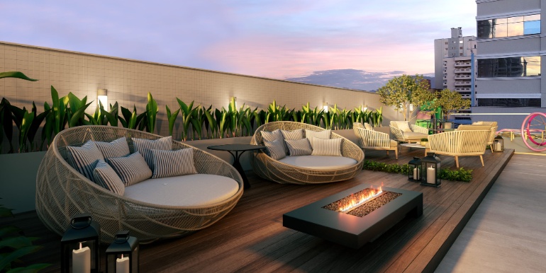 Vistalização 14 do Edifício Liberty na Meia Praia, Itapema