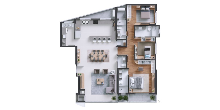 Painel 19 do empreendimento