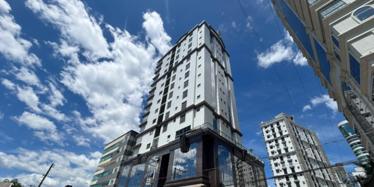 Fachada do Edifício Marina View Residence - Quadra Mar, Itapema