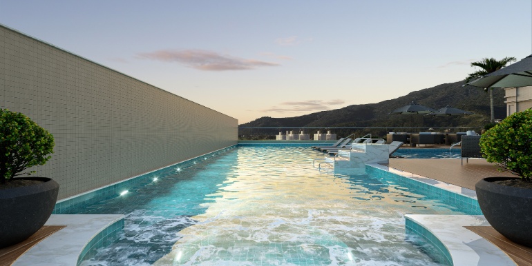 Cenário 9 do Edifício Meridian Tower localizado em Itapema