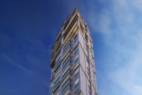 Fachada do Edifício Meridian Tower - Itapema
