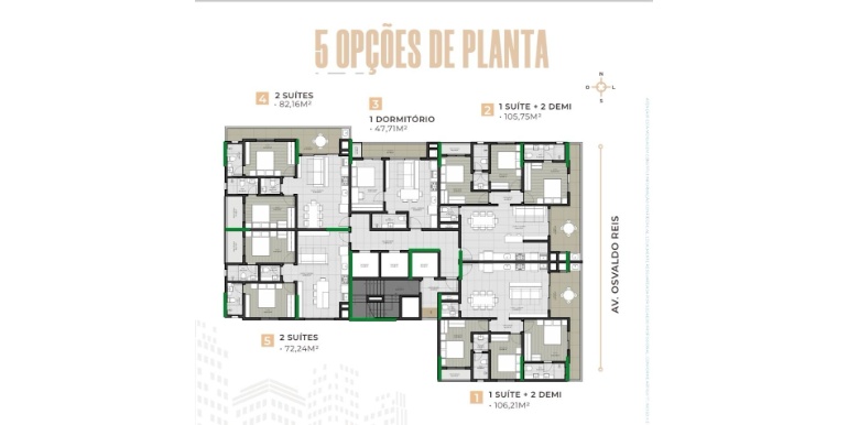 Quadro 13 do empreendimento