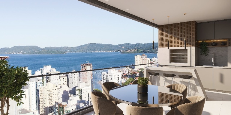 Cenário 9 do Edifício Miraggio Del Mare localizado na Meia Praia, Itapema