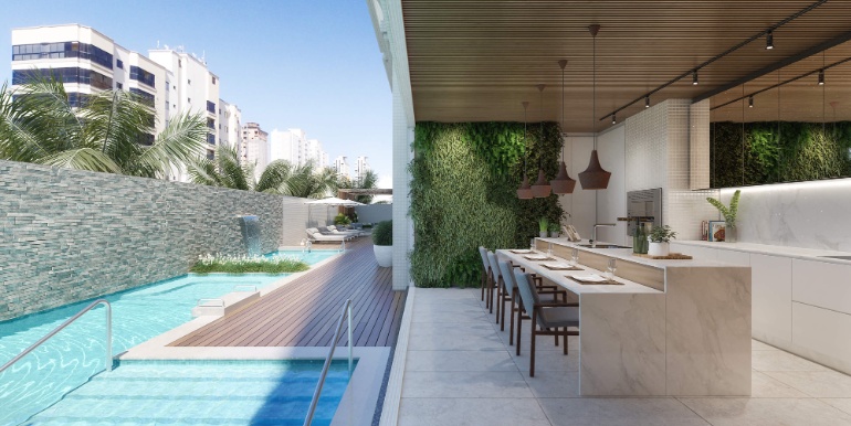 Cenário 9 do Edifício Monte Carlo localizado na Meia Praia, Itapema