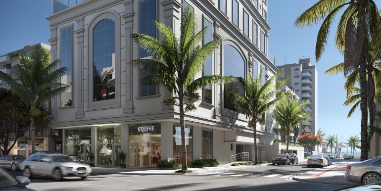 Paisagem 6 do Edifício Monte Carlo localizado na Meia Praia, Itapema