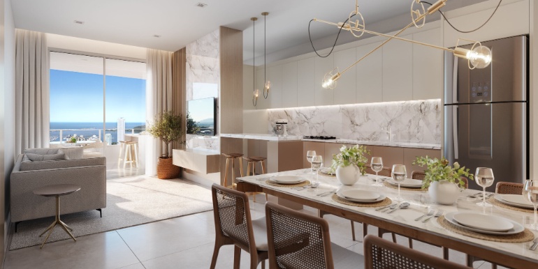 Paisagem 6 do Edifício Monte Solaro localizado em Itajaí