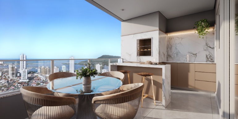 Ilustração 7 do Edifício Monte Solaro - Itajaí