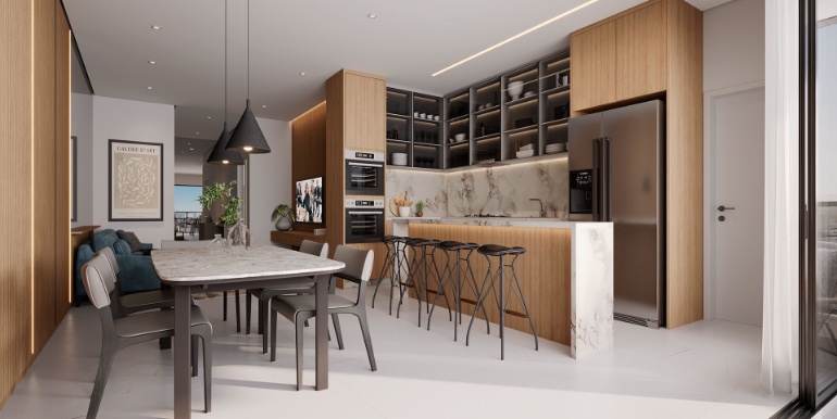 Panorama 8 do Ed. Monte Viso situado em Itajaí