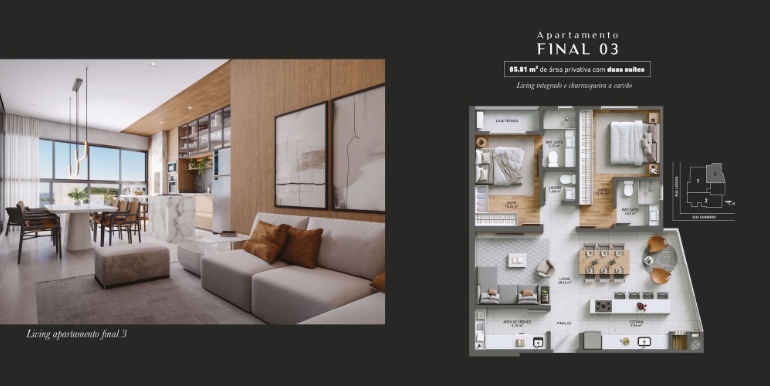 Painel 19 do empreendimento