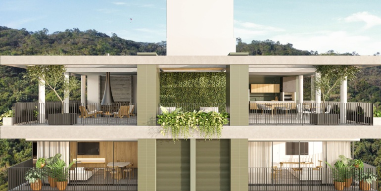 Vista 4 do Ed. Moradas Atalaia situado em Itajaí