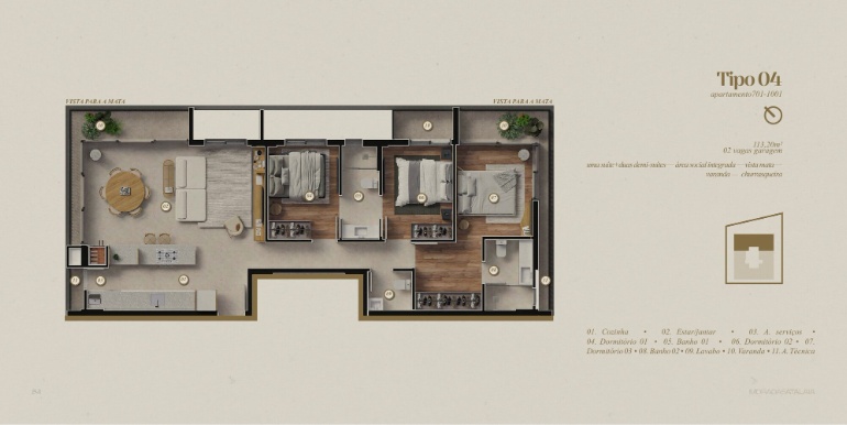 Panorama 28 do empreendimento