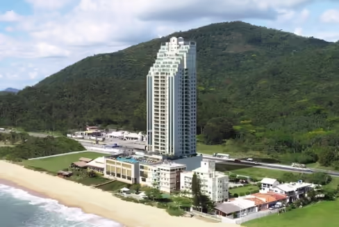 Fachada do Edifício Nautilus Beach Home - Ilhota, Itapema
