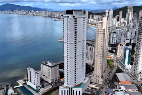 Fachada do Edifício Number One Residence - Itapema