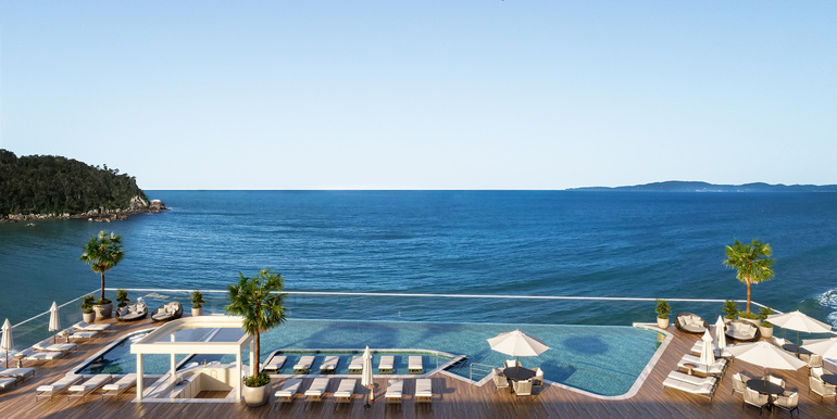 Cenário 9 do Edifício Oceanic Tower Residence localizado em Ilhota, Itapema