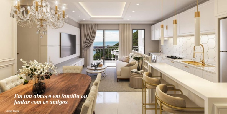 Panorama 8 do Ed. One Palace situado em Itajaí