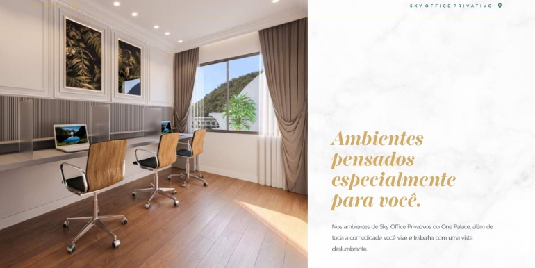 Visual 12 do Ed. One Palace situado em Itajaí