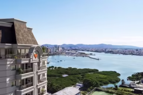 Fachada do Edifício One Palace - Itajaí