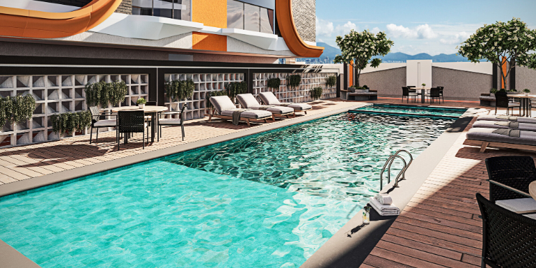 Cenário 9 do Edifício Opala Home Club localizado em Balneário Perequê, Porto Belo