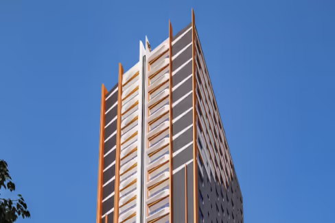 Fachada do Edifício Opala Home Club - Balneário Perequê, Porto Belo