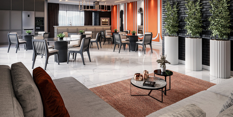 Cenário 9 do Edifício Opala Home Club localizado em Balneário Perequê, Porto Belo