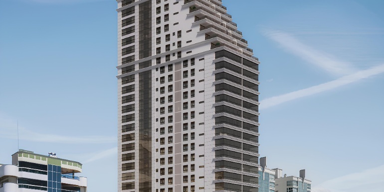 Paisagem 6 do Edifício Ópera localizado na Meia Praia, Itapema