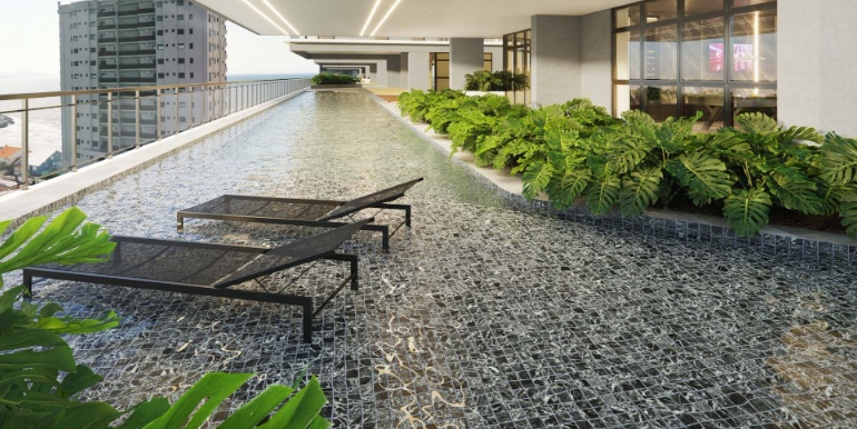 Vista 24 do Ed. Oporto situado em Balneário Perequê, Porto Belo