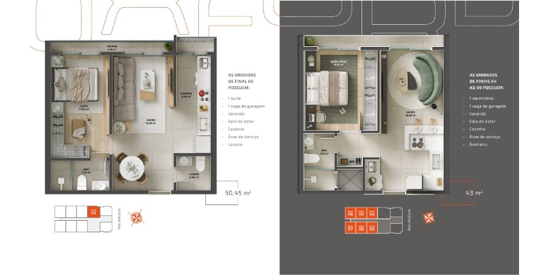 Quadro 13 do empreendimento