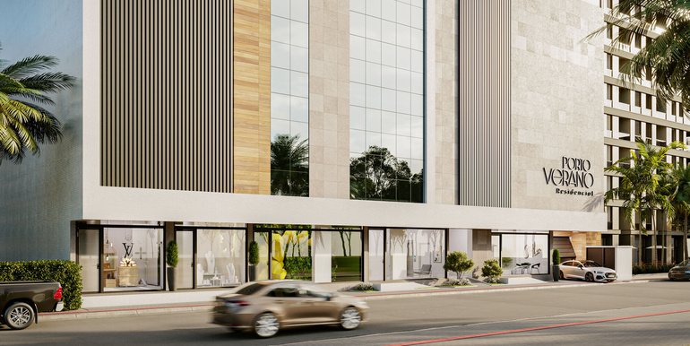 Vista 4 do Ed. Porto Verano situado na Meia Praia, Itapema