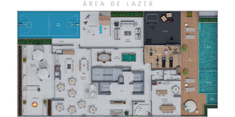 Painel 19 do empreendimento