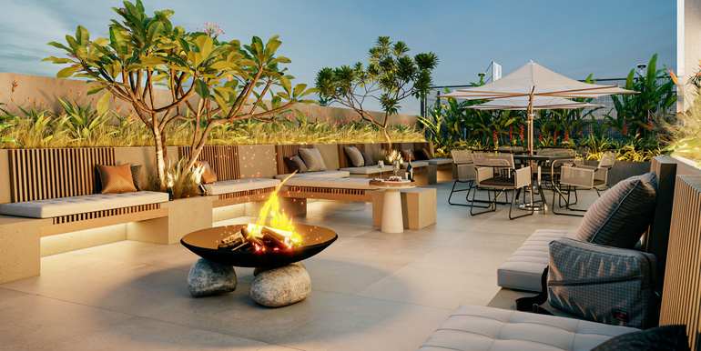 Cenário 9 do Edifício Porto Verano localizado na Meia Praia, Itapema