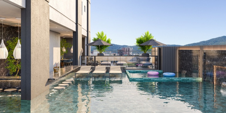 Paisagem 6 do Edifício Ravello Residence localizado em Balneário Perequê, Porto Belo