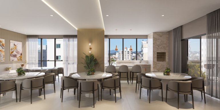 Panorama 8 do Ed. Ravello Residence situado em Balneário Perequê, Porto Belo