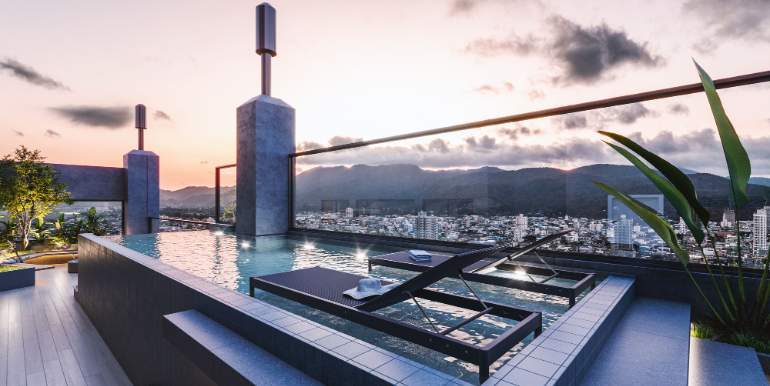 Cenário 9 do Edifício Renovaccio localizado na Meia Praia, Itapema