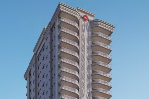 Fachada do Edifício Rubelita Palace Residence - Meia Praia, Itapema