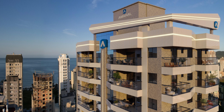 Imagem 2 do Edifício Santiago Residencial na Meia Praia, Itapema