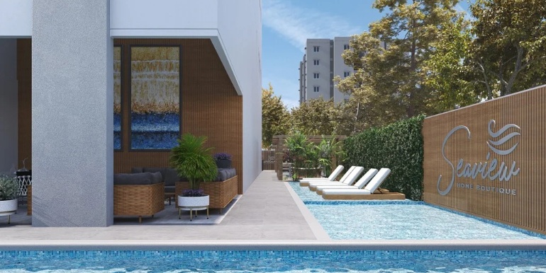 Panorama 8 do Ed. Selent Sea View situado em Balneário Perequê, Porto Belo