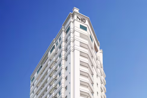 Fachada do Edifício Sky Bridge Residence - Itapema