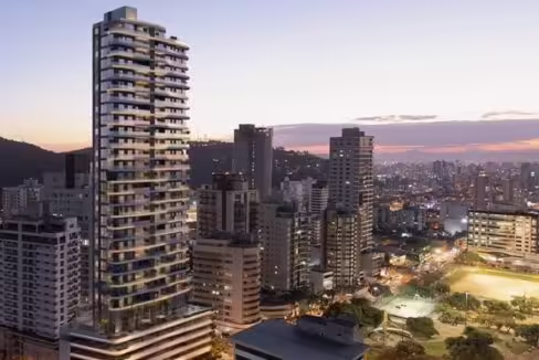 Fachada do Edifício Skyline - Itajaí