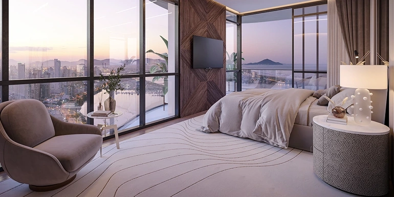 Panorama 8 do Ed. Skyline situado em Itajaí